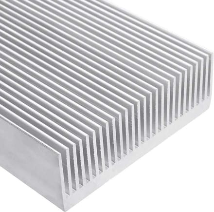 Aluminium Koellichaam - Elektronica Koeler - Component Koeling - Hoge Warmteafvoer - 150x80x27mm