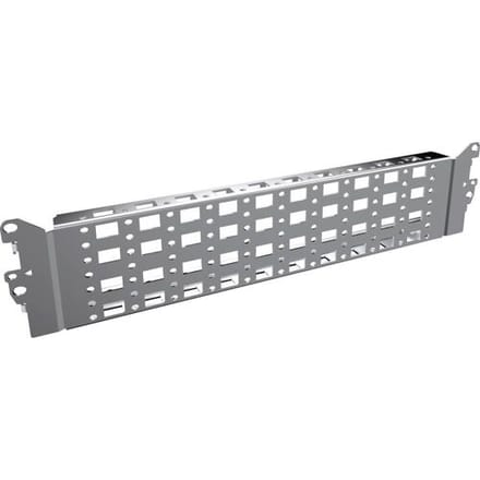 Rittal VX 8100.730 8100730 Montagechassis (l x b x h) 400 x 23 x 89 mm RVS 2 stuk(s)