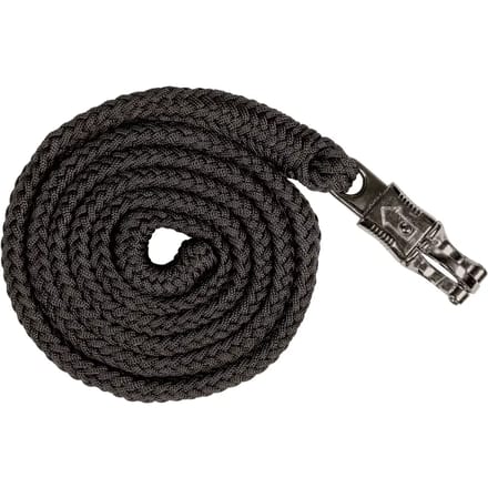 HKM - Halstertouw -Stars - met paniekhaak - 180cm - Zwart