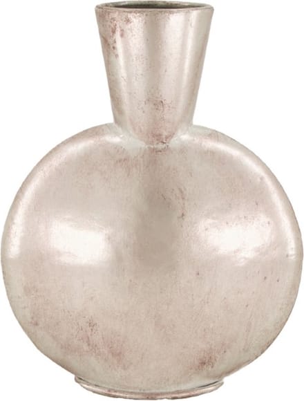Vaas stijlvol zilver - 27 cm hoog