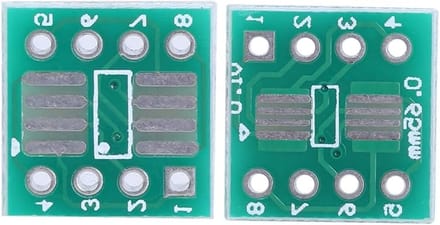 Adapter Raad Converter - SOP8 SSOP8 DIP8 - Printplaat Reparatie - Fijne Structuur - 100 stuks - Niet gespecificeerd