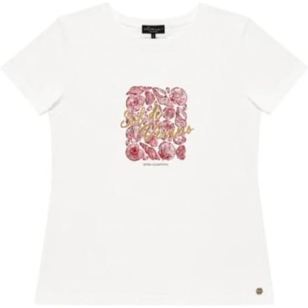 Elvira Collections T-shirt verano off-white