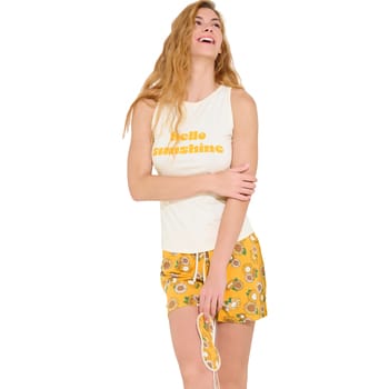 Pyjama-sets Lisca SUMMER Pyjama's loungewear shorts tanktop Cheek