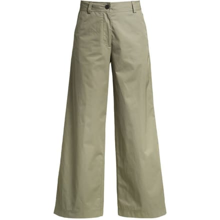Parajumpers Amazonas saliegroene wijd uitlopende broek