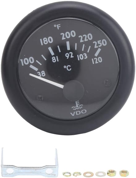 Cosensi - Watertemperatuurmeter 52 mm met Elektromagnetische Wijzer