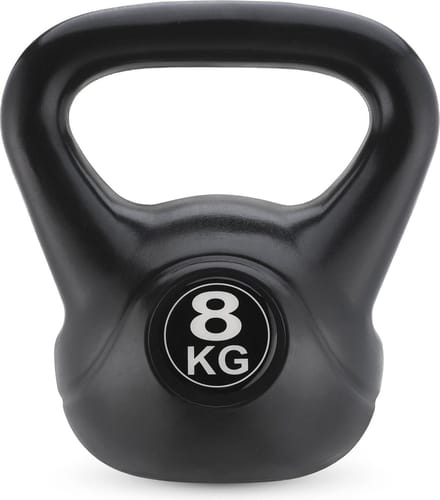 Gymtek® Kettlebell Dumbbell - 8kg - Kettlebell, Halter, Balgewicht