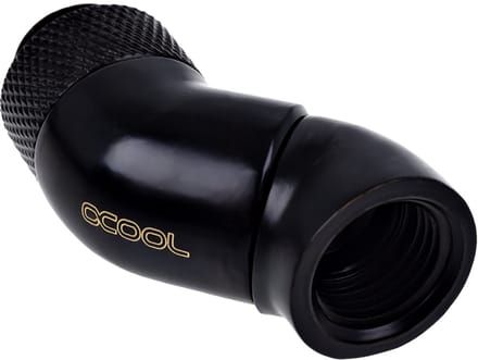 Alphacool Eiszapfen Connector Series Double 45° Angle Adapter