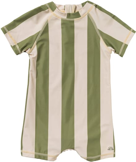 Wide Stripe | Shortsleeve Swimsuit