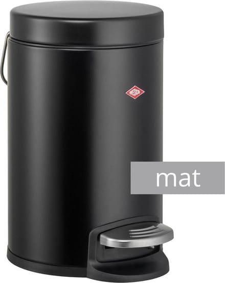 Wesco pedaalemmer 113 - 3 Liter - Mat Zwart