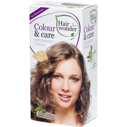 Hairwonder Colour & Care 7 - Medium Blond - Haarverf
