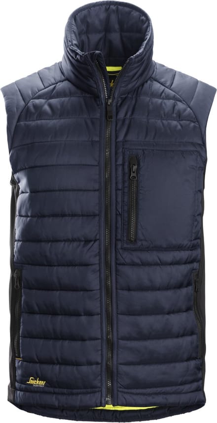 Snickers 4512 AllroundWork 37.5® Isolerende Bodywarmer - Donker Blauw/Zwart - M