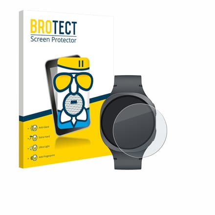 BROTECT - Screenprotector voor Samsung Galaxy Watch 8 (40 mm) - Folie Beschermfolie Beschermglas matte
