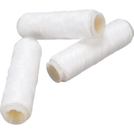 3 Stuks Visaas Draad Nylon Elastisch Flexibel Visaas String voor Professionals Beginners 100m 328.08ft 0.3mm white