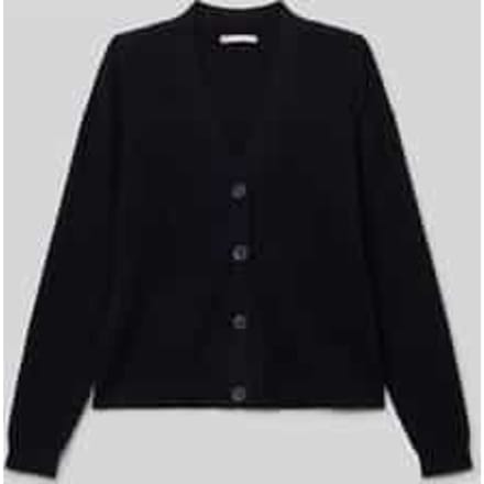 Regular fit gebreid jack van viscosemix, model 'MANDY'