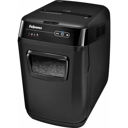Fellowes AutoMax Papiervernietiger 200C – 200 Vel Autofeed – P-4 Cross-Cut – 10 Vel Handmatig – Shredder voor Kantoor