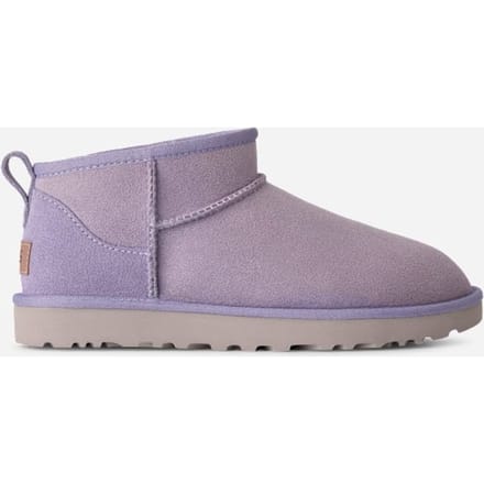 UGG® Classic Ultra Mini for Women in Warm Lilac, Size 5, Twinface/Polyester/Leather