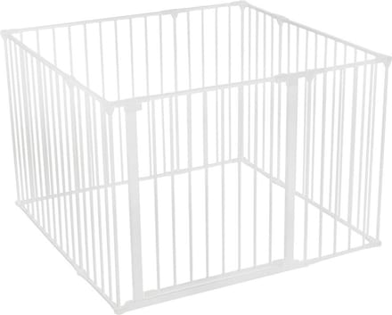 Safetots Grondbox, 105cm x 105cm, Wit, 70cm Hoog, Baby Speelpen