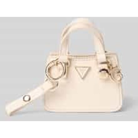 Tas in leerlook met logodetail