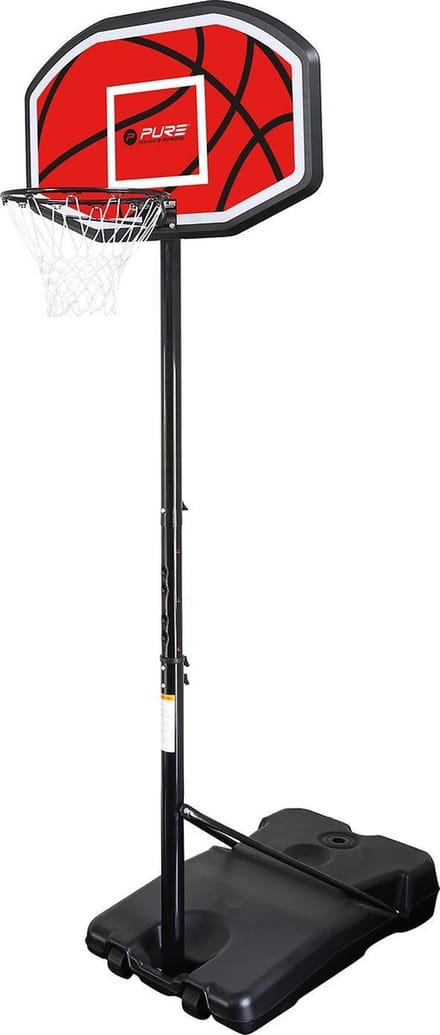Pure2Improve - Basketbalpaal - Verplaatsbaar - 110x71x4CM.