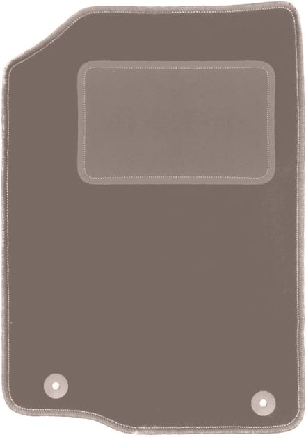 Beige bestuurdersmat voor: Volkswagen Scirocco II coupé (1981-1992)