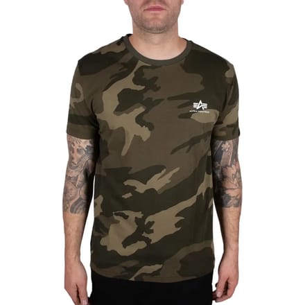 T-shirt Alpha Industries Basic Small Logo Camo