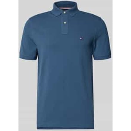 Tommy Hilfiger 1985 Regular Polo - heren poloshirt - blauw