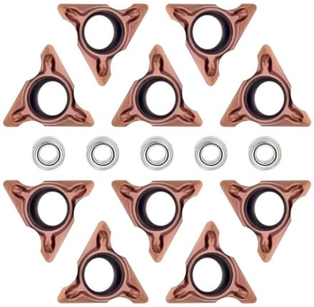 MTTProducts - R Inserts - Indexeerbare Inserts - Zilver