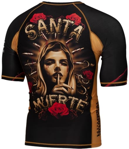 Extreme Hobby Santa Muerte - Rashguard - Korte Mouw - Heren