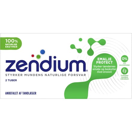 Zendium Emalje Beschermt 2-Pak Tandpasta 2 x 50 ml