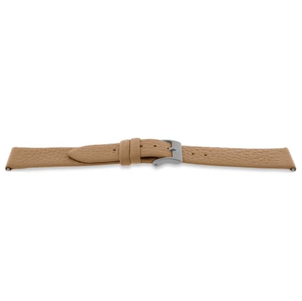 Horlogeband E853 Douglas beige Leder 16x14mm