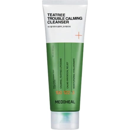 [MEDIHEAL] Teatree Trouble Calming Cleanser 120ml white