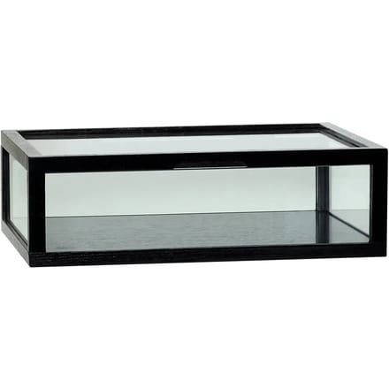 Hubsch interior Display box View zwart small 40x30x12cm