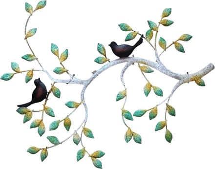 Wanddecoratie tak met vogels