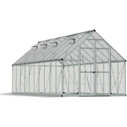 Canopia Tuinkas Balance 8x20 - Hybride - Zilver - 607x244x229cm