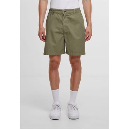 Urban Classics - Bermuda With Elastic Waistband Korte broek - 4XL - Olijfgroen
