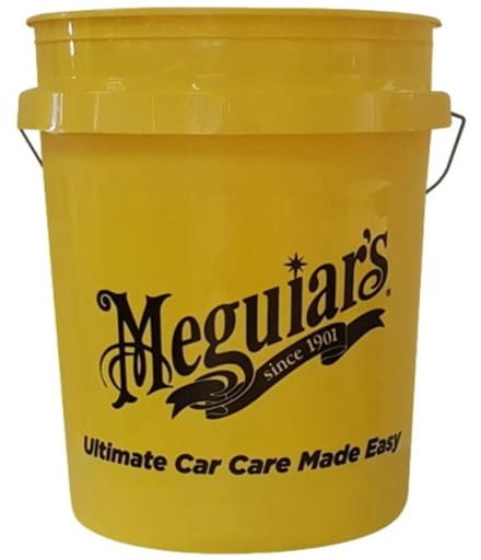 Meguiar’s Autowas Emmer – 19 Liter – Professionele Wasemmer Auto – Sterk Kunststof