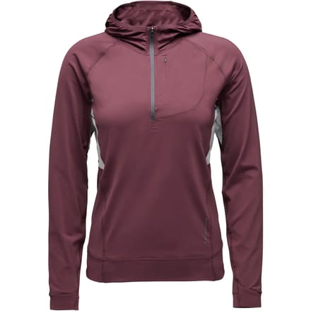 Black Diamond Alpenglow Pro Hoodie Paars M Vrouw