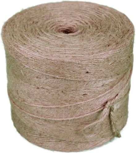 Jute touw – bindtouw 4 draads – Ca 3kg - Naturel (ca. 1125mtr)