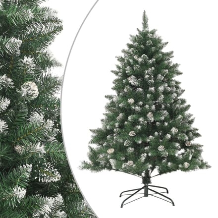 vidaXL - Kunstkerstboom - met - standaard - 120 - cm - PVC