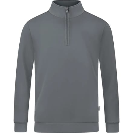 Jako Organic Ziptop Heren - Steengrijs | Maat: L