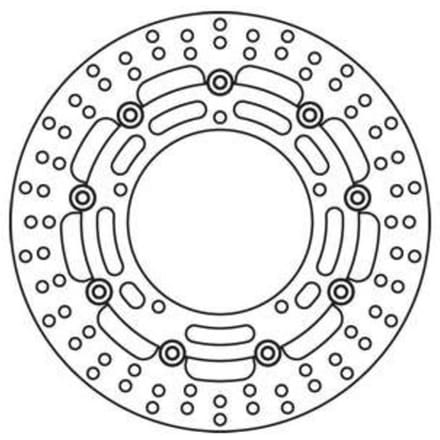 Remschijf TRW MSW246, 1 Stuk