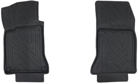 Rubbermatten Mercedes A-klasse W176 2012-2018 (voorset) - Premium carbonlook