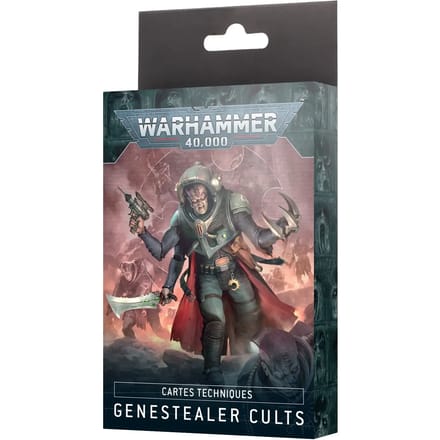 Figurine Games Workshop Warhammer 40k - Datacards V.10 Genestealer Cults