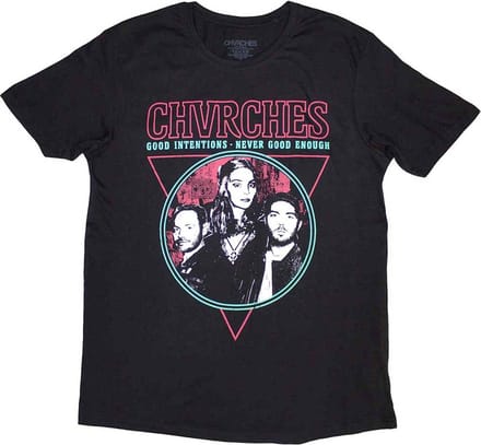 Chvrches - Good Intentions Heren T-shirt - S - Zwart