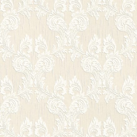 Textiel look behang Profhome 956307-GU textiel behang gestructureerd in textiel look mat crème beige 5,33 m2