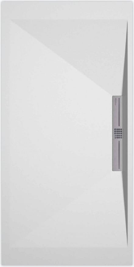 Sanifun douchebak Stone Side White Smooth 1000 x 700 S