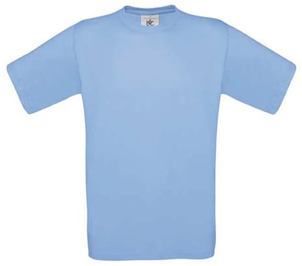 B&C Exact 190 / Kids T-shirt CG189 - sky blue - 9/11 Y (9/11 ans)