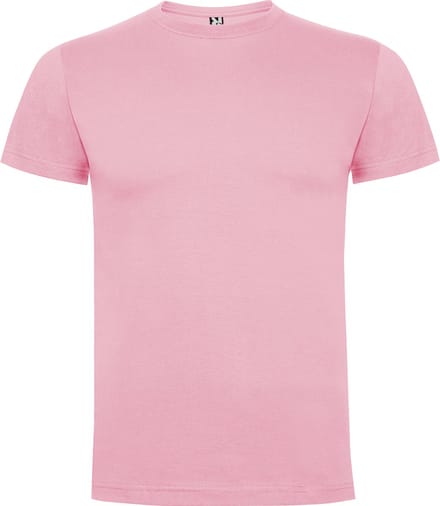 Licht Roze 2 pack Premium t-shirts Roly Dogo maat L