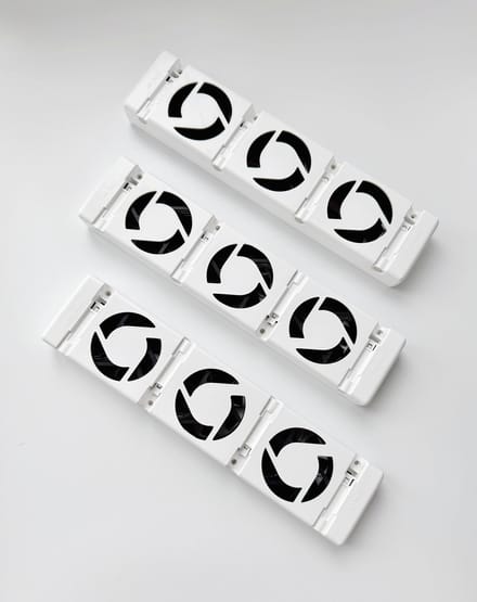 CozyVent Radiatorventilator Trio – Next Generation Afstandsbediening & Display – Energiebesparende Radiator Booster