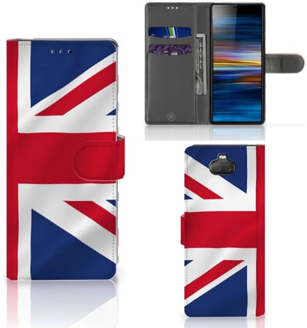 Sony Xperia 10 Bookstyle Case Groot-Brittannië